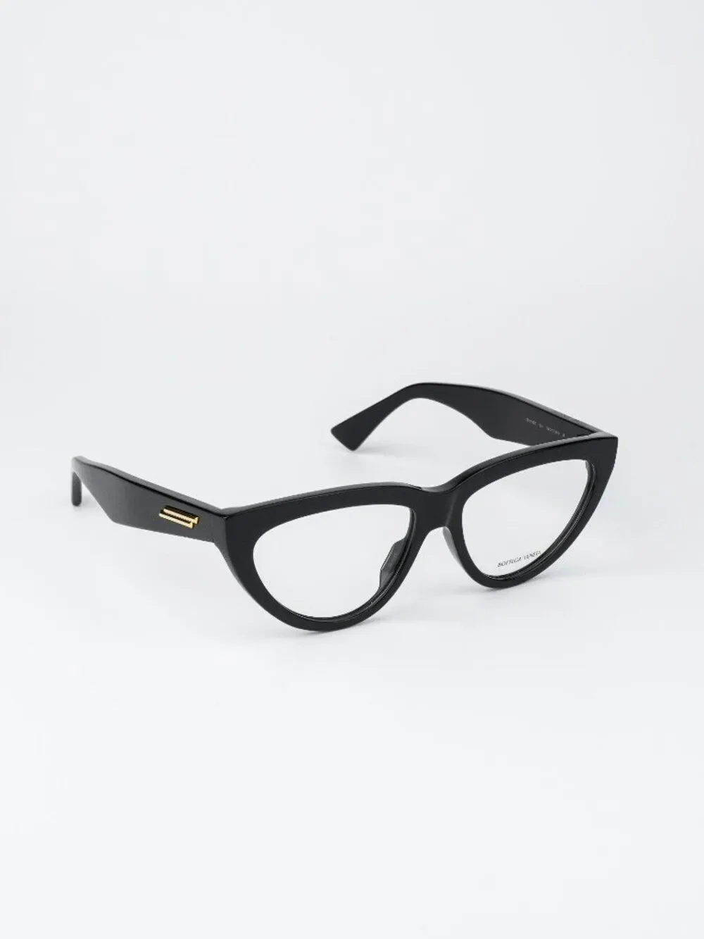 Bottega Veneta Women Eyeglasses Black Cat Eye BV1193O 001 NEW AUTHENTIC